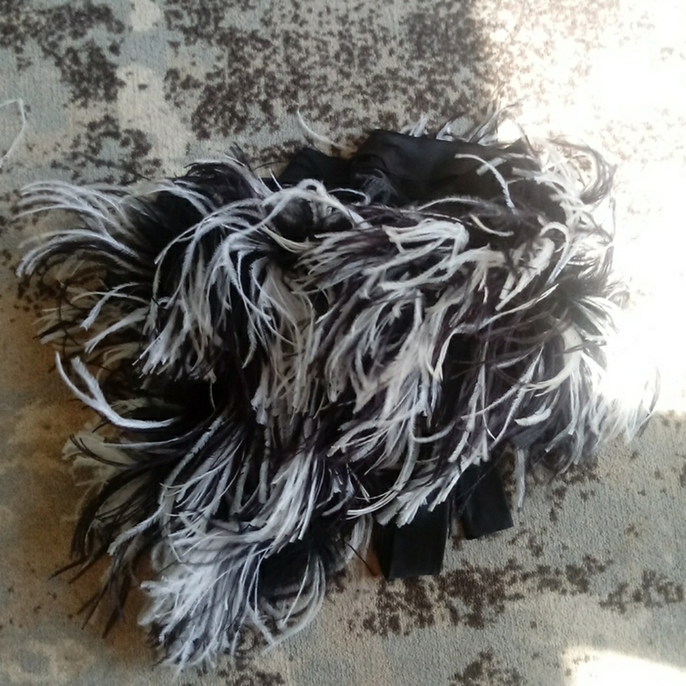 La Perla feathered lingerie skirt
